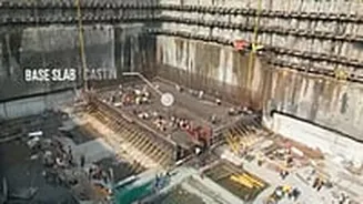 Mumbai In Motion: BKC Underground Station Takes Shape 32 Metres Below Ground