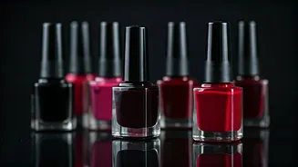 Unveiling the Hottest Dark Red Nail Polishes