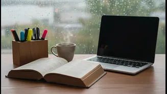 Don't Let Rain Derail Your Study Routine