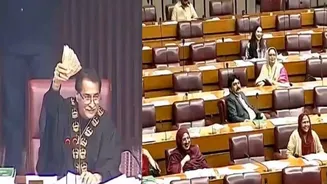 Whose money is this? Money found on Pakistan parliament floor, 12 MPs raise hands to claim it