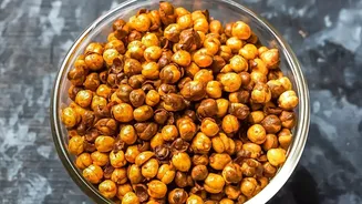 How to roast crunchy chickpeas
