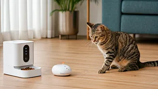 Automated Feeders And Laser Play Bots Help Hybrid Working Parents