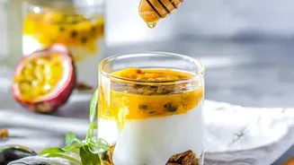Saffron And Honey Can Lift Simple Yoghurt Or Milk-Based Dishes