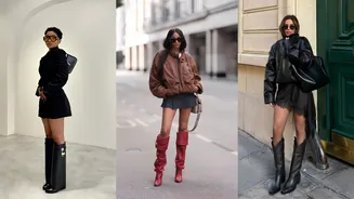 As 6 botas de cano longo que vão dominar os looks de inverno em 2026