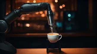 AI robotic baristas enter cafes