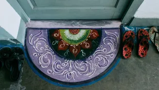 How different cultures decorate their doorways