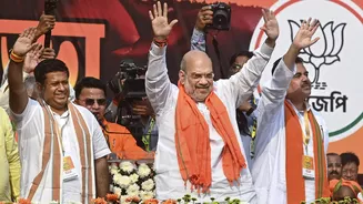 'Throw TMC Into Bay of Bengal': Amit Shah In Fiery Campaign For Suvendhu Adhikari In Bhabanipur