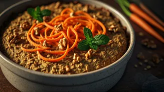 Carrot Cake Baked Oatmeal: A Wholesome & Delicious Breakfast Treat