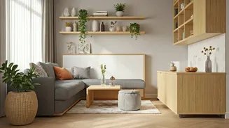Space-Saving Pieces Can Make Flats Feel Bigger
