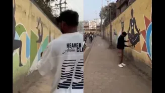 Women Yoga Silhouettes In Gwalior Defaced With Disturbing Scratches: ‘Ab Painting Ko Bhi Dupatta Pehna Do’ | Video