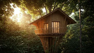 Live In Gorgeous Eco Friendly Wayanad Bamboo Treehouses This Season
