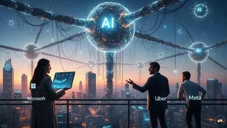 Tech giants confront soaring AI costs as Microsoft, Uber and Meta reassess spending and returns
