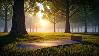 Restore Your Body At Local Park Sunrise Yoga Stretch Meetups