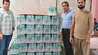 Inspection – Food Safety Team Seizes 1,040 Water Bottles In Indore