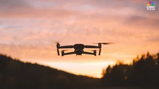 Delhi Police Monitor Air Pollution With Drones