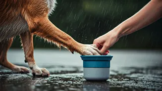 Never Fear Muddy Monsoon Walks Thanks To Paw Cleaning Cups