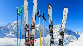 Where Adventurers Can Rent Modern Skiing And Snowboarding Equipment Across Himalayan Hubs