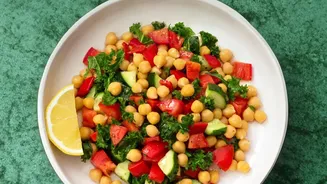 Using Lemon and Herbs to Brighten the Combination: Chickpeas And Artichokes