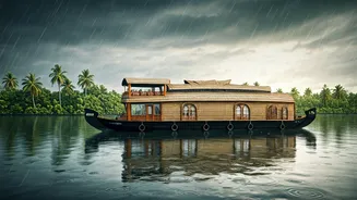 Alleppey Houseboats Offer Stunning Monsoon Packages For Rain Drenched Views