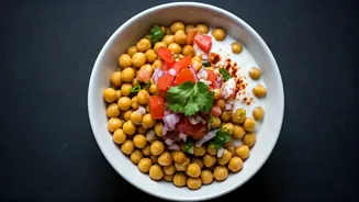 This Spiced Chickpea Yogurt Chaat Is The Ultimate Snack Hack