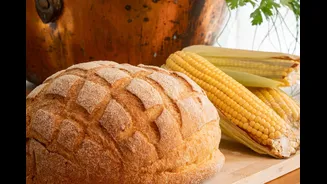 Pão de milho fofinho