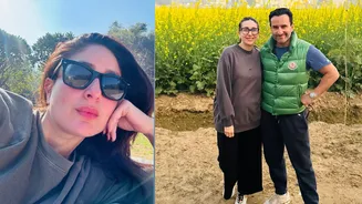 Kareena Kapoor Cherishes DDLJ Feels As She Captures OGs Saif Ali Khan, Sister Karisma In Sarson Ka Khet