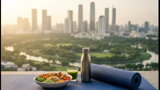 Healthy Living In Urban India: a clearer explainer on fitness habits, diet quality and mental wellbeing