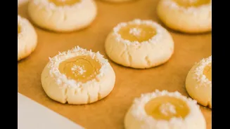 Mango Thumbprint Cookies Are Cute Yet Tasty Treats That Is Surprisingly Easy To Make