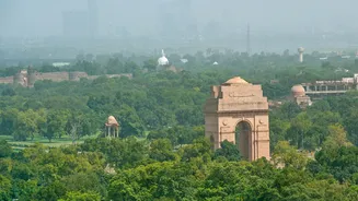 Delhi Wakes Up To Moderate Air Quality After Overnight Rains, Saturday Was Best In A Decade