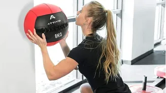 What are wall-bouncing exercises?