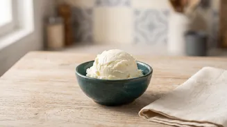 Homemade White Butter Preparation In The Story Of Homemade White Butter