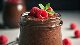 Healthy Chocolate Chia Pudding That's Big On Flavour