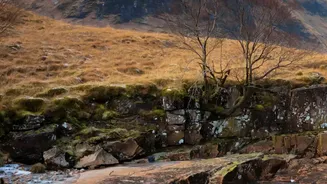 Scientists Study Whether Ice and Rock Dammed the Lhende River
