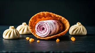 West Delhi's Viral Momo Ice Cream Rolls: A Fusion That Has the Internet Divided