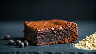 Kala Chana Protein Brownies: Indulgent, Vegan & Packed with 24g Protein Per Serving!