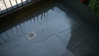 Balcony Corners Need Better Water Flow