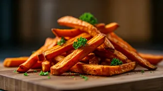 Try This Viral Peri Peri Baked Sweet Potato Fries Recipe
