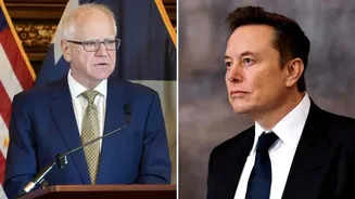 'Traitor Tim Walz': Elon Musk Unleashes on Governor Over Minnesota Fraud Allegations