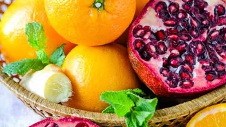 Pomegranate or orange: Which is better for immunity?