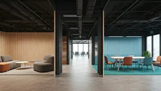 Multi Mood Interior Layouts Make Hybrid Work Life Actually Productive