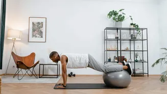 Swiss ball pike: A beginner's guide to this core exercise