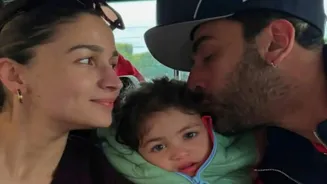 Ranbir Kapoor-Alia Bhatt Spotted At Kalina Airport With Daughter Raha; Ramayana Actor Greets Pap With Smile – Watch