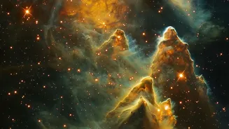 James Webb Deep Field Imaging Shows Amazing Details Of Cosmic Gas Star Nurseries
