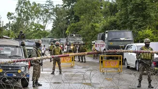 Violence erupts in Manipur again; 28 homes torched