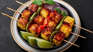 Grilled, Stuffed And Crumbled Paneer Create Different Textures Gives The Topic A Clearer Reader Angle