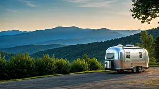 Airstream Adventures Await: New Glamping Resort Opens Near Great Smoky Mountains
