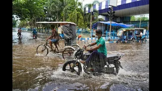 Heavy Rain and Flash Flood Risk Across Eastern and Southern India