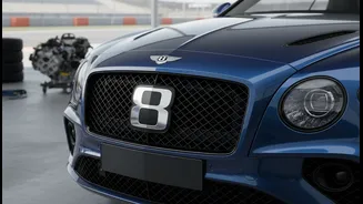 Supersports Gets Number Eight Grille Graphic From Bentley