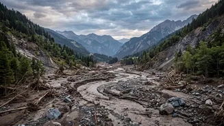 How Debris Turns A Flash Flood Into A Destructive Mud And Rock Surge