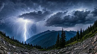 Weather Photographers Rush to Kumaon For Epic Lightning Storms